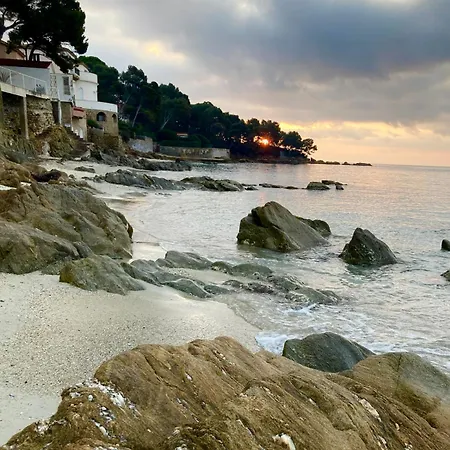 Front De - Climatise Classe 2 Etoiles Avec Jardin Le Lavandou