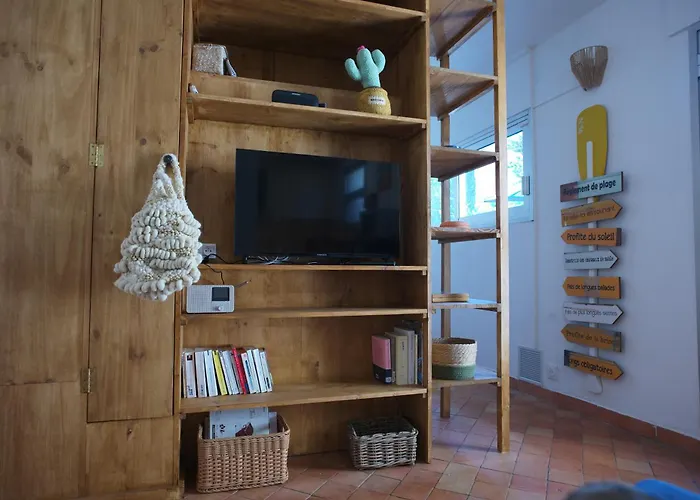 Front De - Climatise Classe 2 Etoiles Avec Jardin Apartment *