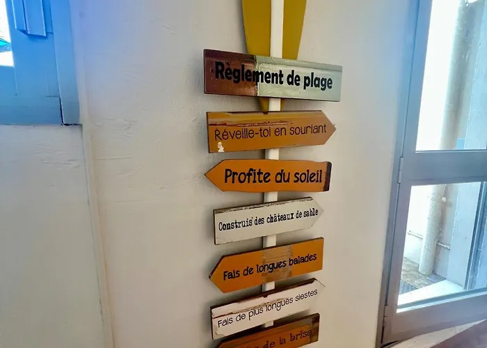 Apartment Front De - Climatise Classe 2 Etoiles Avec Jardin *